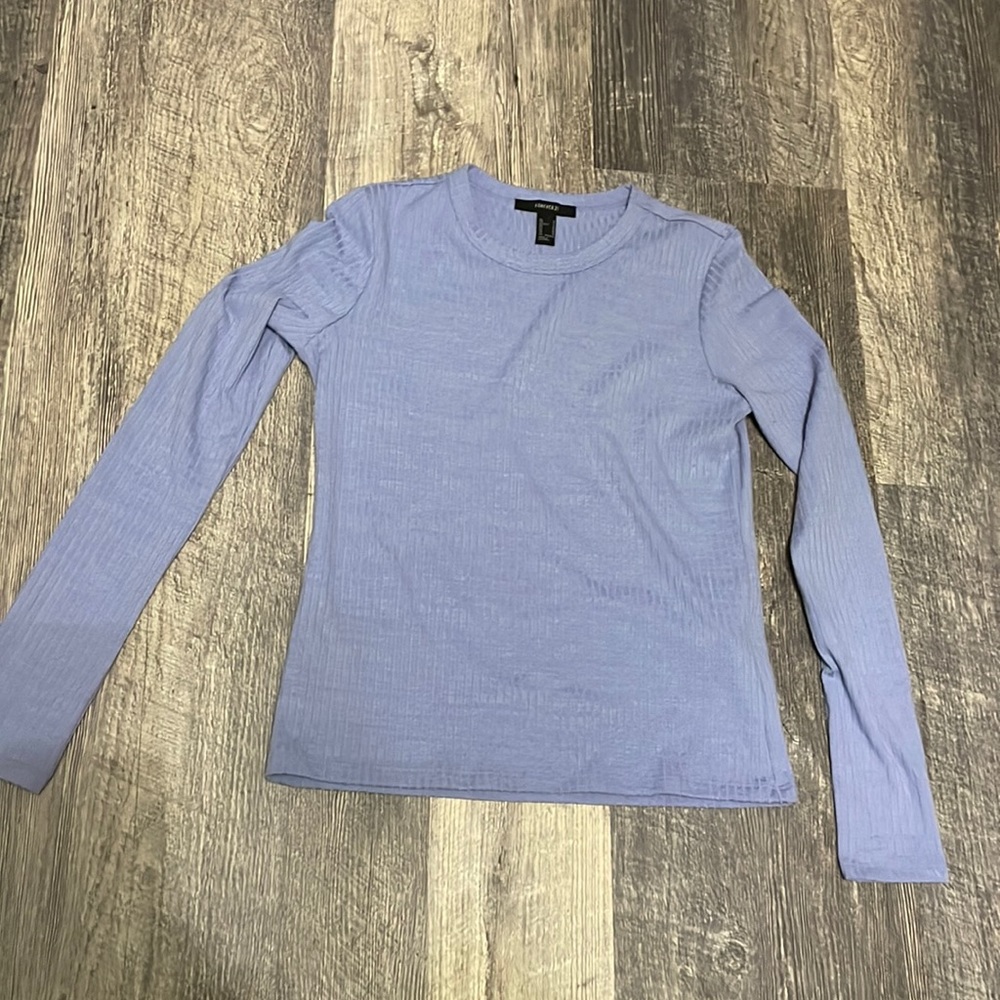 ribbed long sleeve